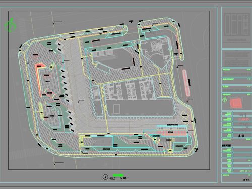 高层大厦及屋顶花园景观全套施工图纸免费下载 园林绿化及施工